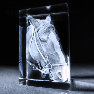 3D Turm Fotokristall - Personalisiertes Fotokristall Geschenk - Eigenes Bild verwenden