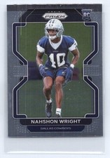 2021 Panini Prizm #438 Nahshon Wright MT/NMT