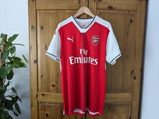 Mens Puma Arsenal Home football shirt 2015/ 2016 Mens Large Authentic ⚽