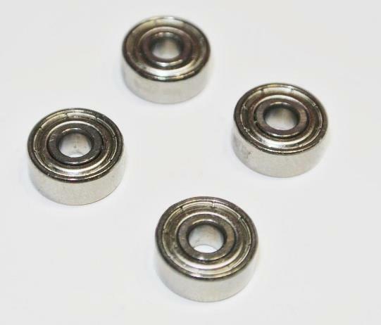 4 New Bearings RC Car Truck 1/8" x 3/8" x 5/32