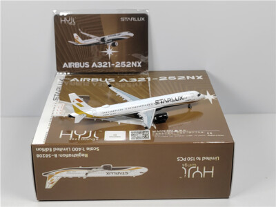 レア品‼️STARLUX A321 航空機モデル HYJLwings STARLUX For Airbus A321-252NX B-58208 LTD 1/400