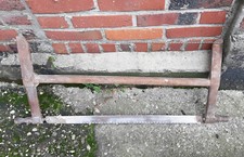 Spannb&uuml;gels&auml;ge aus Holz vintage antikes Zimmermanns-Werkzeug 104cm x 43cm