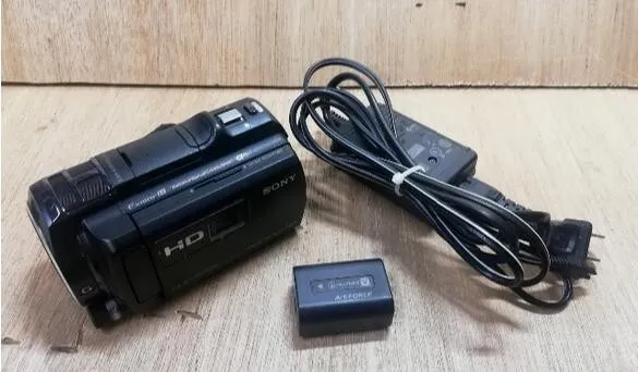 SONY HDR-PJ800 Video Camera Handycam Black Internal Memory 64GB Tested  Working