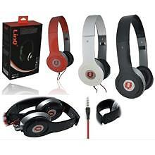 cuffie LINQ SOLO 02M HD alta qualità 3,5mm bianco