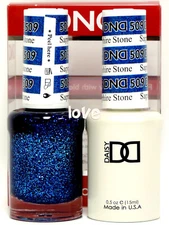DND Daisy Gel Polish Soak Off 0.5fl.oz LED/UV Duo DND509- Sapphire Stone