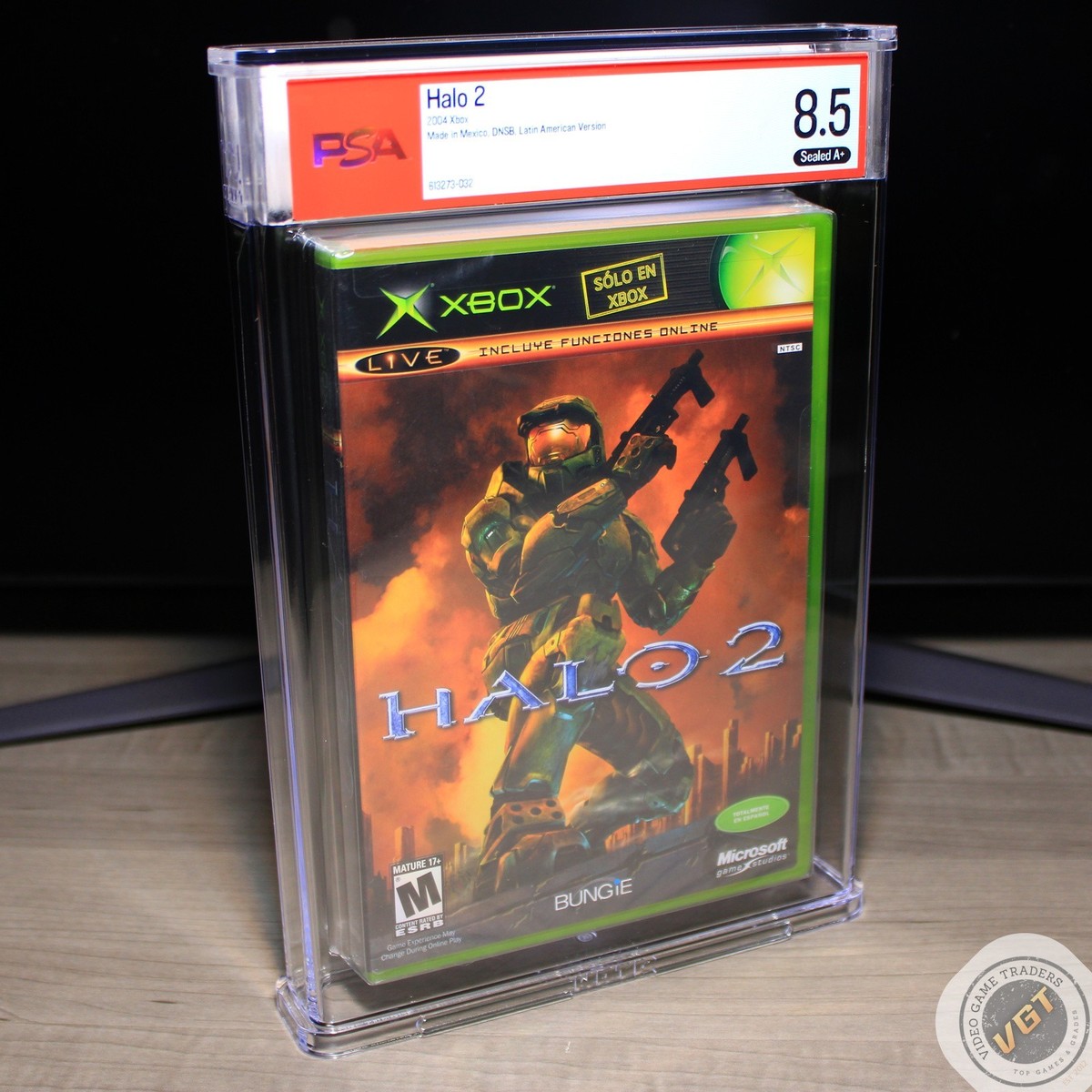 PSA 8.5 A+ - SPANISH VER. Halo 2 Early Print 