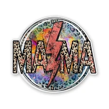 Thunder Mama Leopard Sticker Vinyl Decal