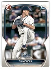 2023 Bowman Draft #BD-153 TJ Nichols | Tampa Bay Rays