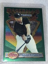 1993 Topps Finest Bo Jackson (BASEBALLS FINEST STARS REFRACTER)  Very Nice Card!