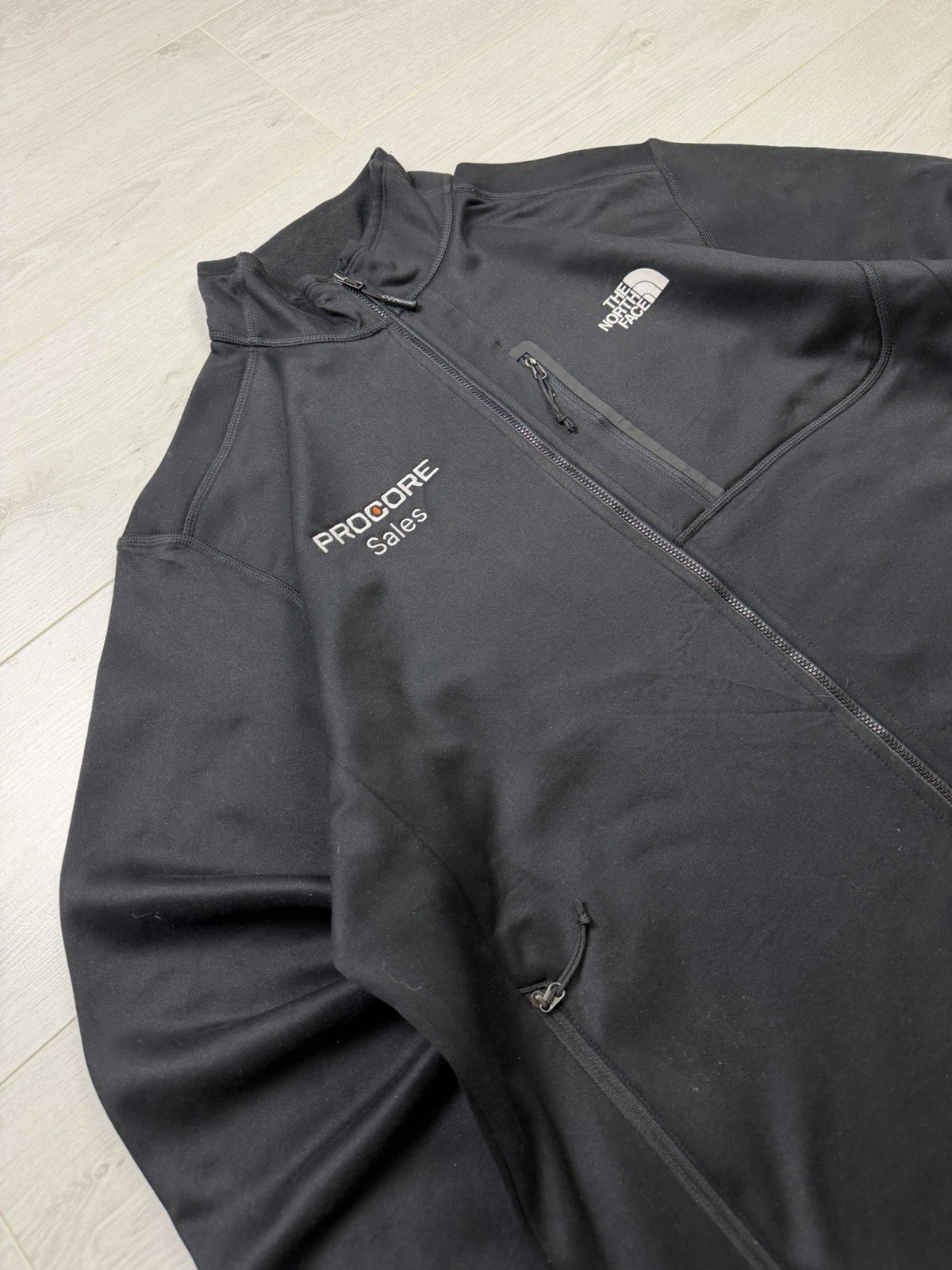 The North Face Fleece Men’s Small Logo Full Zip-up Hiking Jacket thumbnail 2