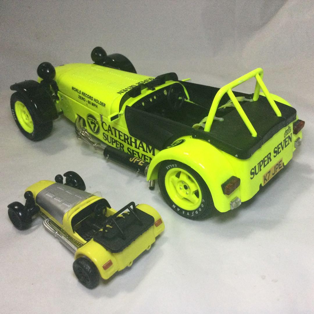 CATERHAM SUPER SEVEN JPE 1/18 京商 & 1/43 1:18 Kyosho Lotus Caterham Super Seven – Cameron's Model Cars
