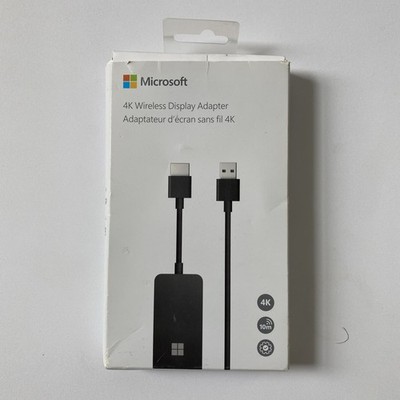 Microsoft - 4k Wireless Display Adapter - Model 1942 - UTH-00001 - 3rd Gen