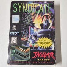 Syndicate - Original Official Atari Jaguar Console Game Protective Case