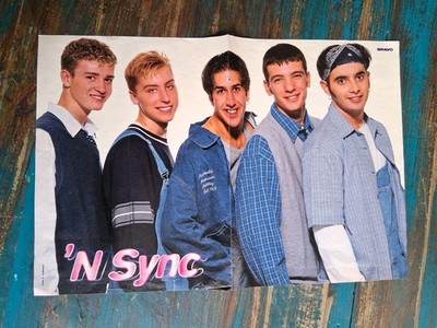 N'Sync BRAVO 2 Seiten Mark Owen