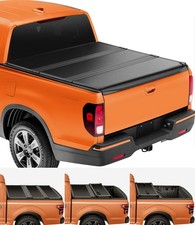 Tri-fold Hard Tonneau Cover For 2017-2025 Ridgeline 64 Inch Bed Tpm3