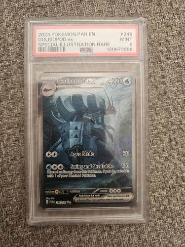 Golisopod EX 246/182SV04 Paradox Rift Holo Special Illustration Rare Card PSA 9