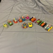 1992 McDonalds Happy Meal Tiny Toon Adventures Wacky Rollers Lot of 12