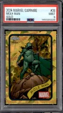 2025 Topps Chrome Marvel Sapphire Mole Man Gold Refractor /50 #26