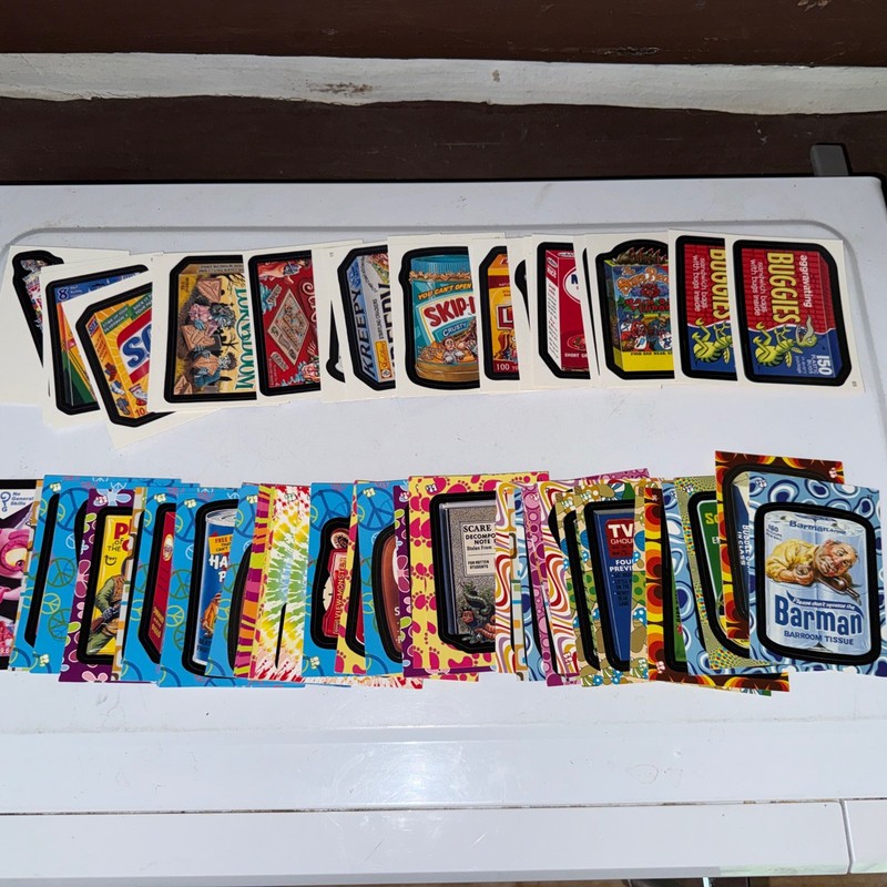 Wacky Packages  stickers cards  2007 2008 lot 