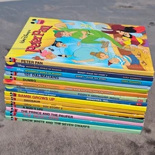 Lot of 15 Disney Wonderful World of Reading Books Kids Childrens Collection