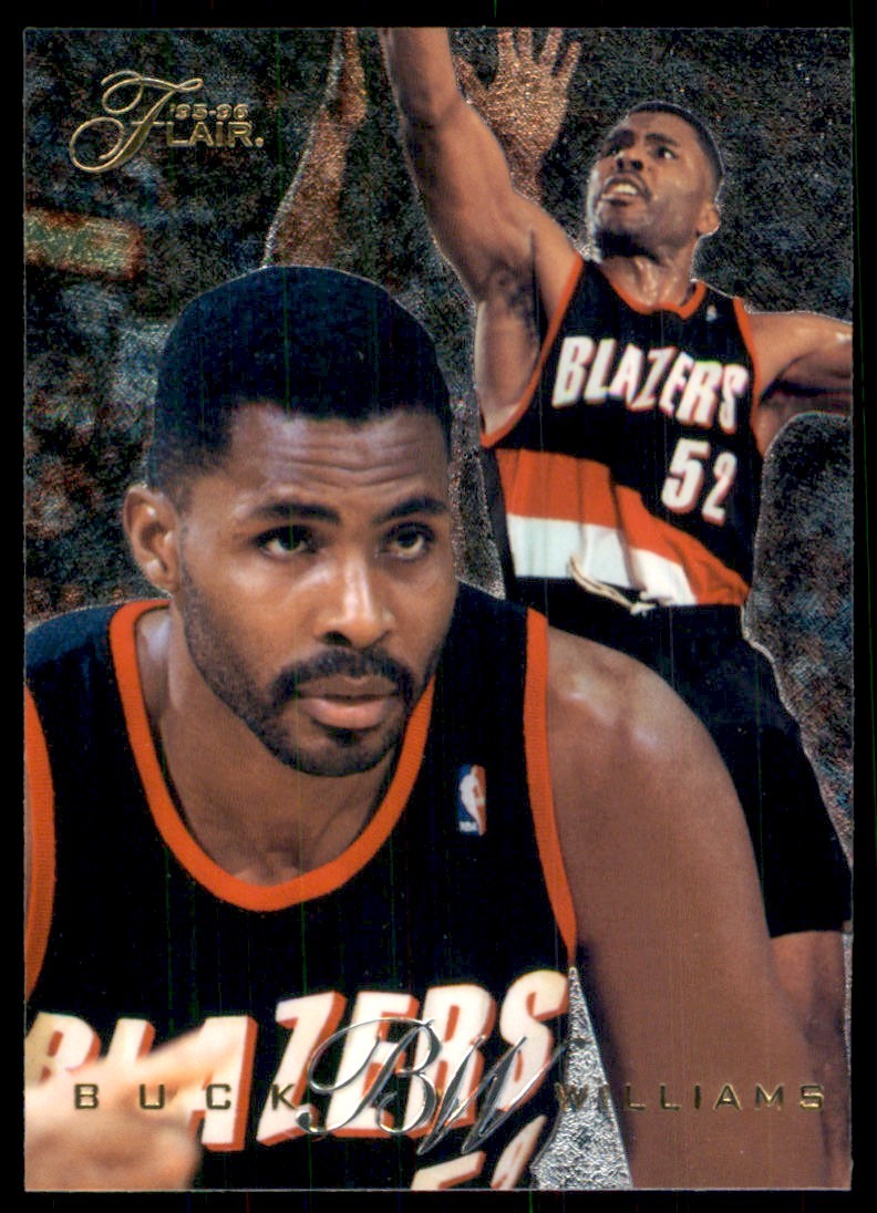 1995-96 Flair Buck Williams Portland Trail Blazers #115