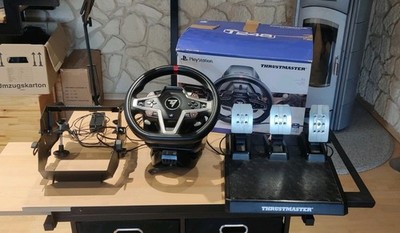 Thrustmaster T248 Rennlenkrad mit Magnetischen Pedale für PlayStation und PC