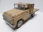 1959 TONKA FARMS STAKE BODY TRUCK in TAN Pressed Steel - RAT ROD!
