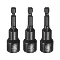 "3X Nussdreher 14Mm 1/4\" 6K 2,6\" Magnet FüR Bohrersatz"