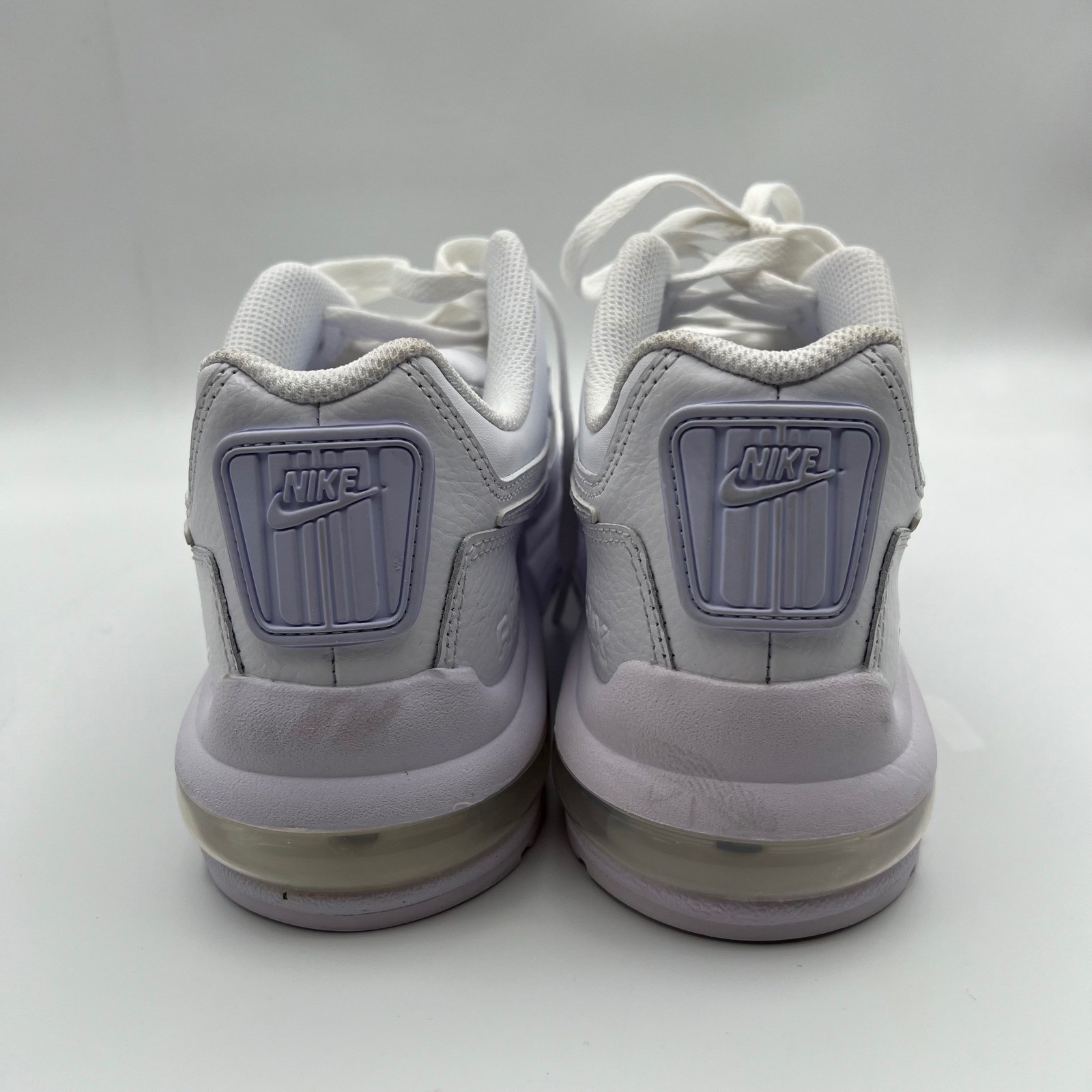Nike Air Max LTD 3 Mens 8 White Violet Leather Low Top Athletic ...