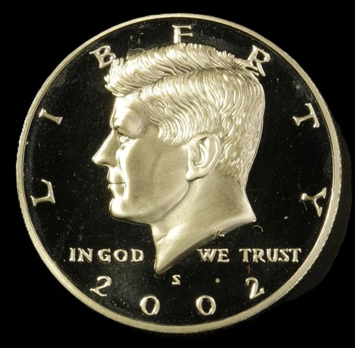 2002-S 50C Silver DCAM (Proof) Kennedy Half Dollar- SMH1936