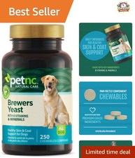 Healthy Skin Brewers Yeast Chewables for All Dogs - 250 Count Liver Treats