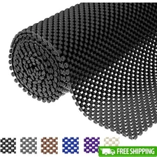 Durable Waterproof Non-Slip PVC Floor Mat Kitchen Bath Drawer Shelf Protection