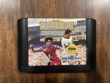Tecmo World Cup Soccer Sega Genesis, 1992 Authentic Cartridge Cleaned  Tested