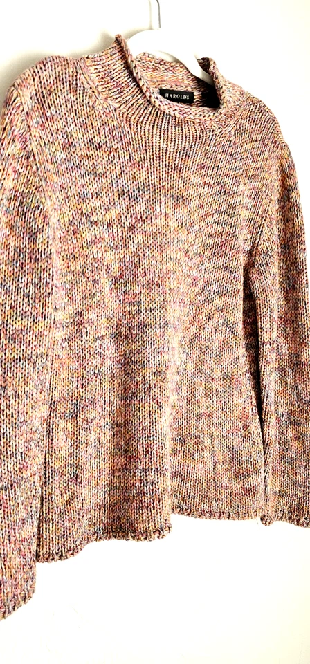 Suéter Harolds cuello simulado manga larga para mujer talla XL tejido multicolor Foto 2 de 4
