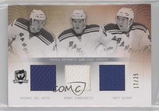 2009-10 The Cup Trios 17/25 Michael Del Zotto Bobby Sanguinetti Matt Gilroy 17uj