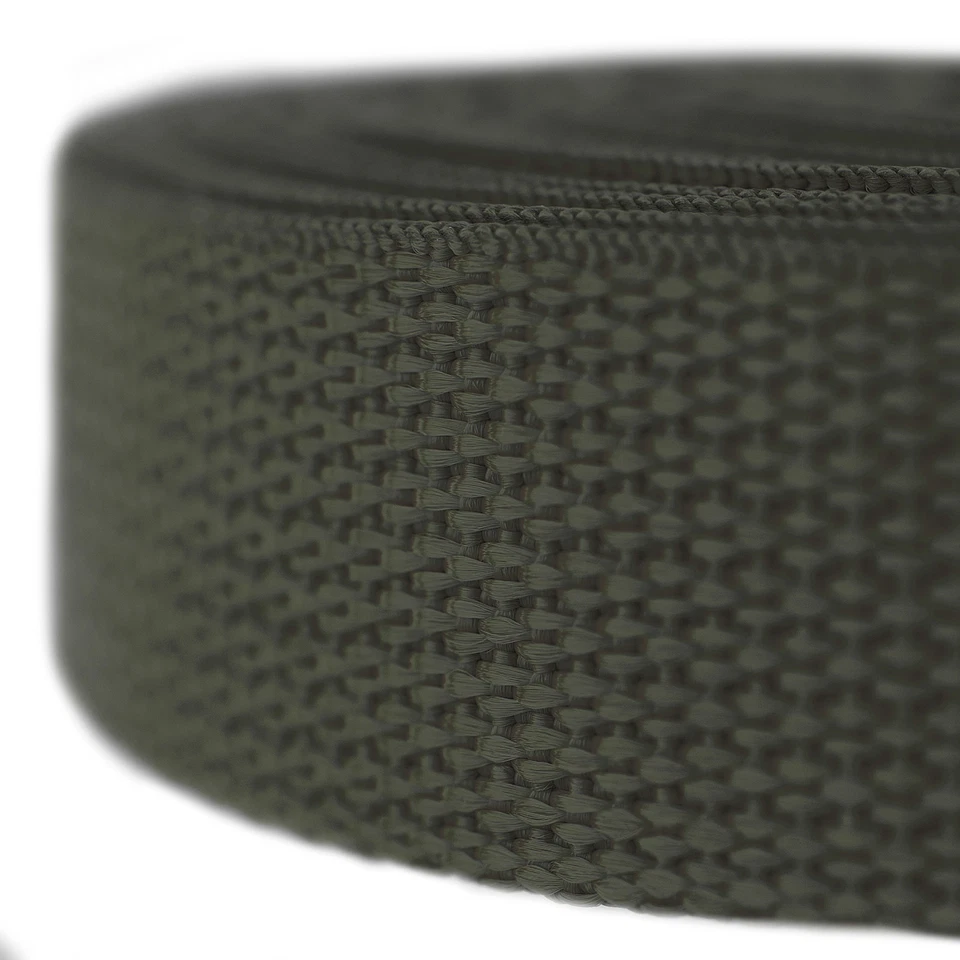 Correas verde oliva Drab de 1" - 30+ colores - Correas de polipropileno EDC, 10 yardas Foto 4 de 4