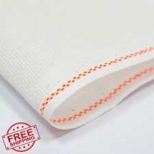 Zweigart Aida Cloth 16 Count Snow White 19.7"x39.4" Cross Stitch