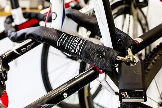 Sold Secure Gold Rated 1.5m Chain Lock – High Security Home Bike Lock - Image 3 of 4