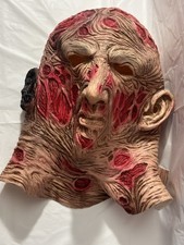 A NIGHTMARE ON ELM STREET FREDDY KRUEGER Latex Mask Trick or Treat Studios