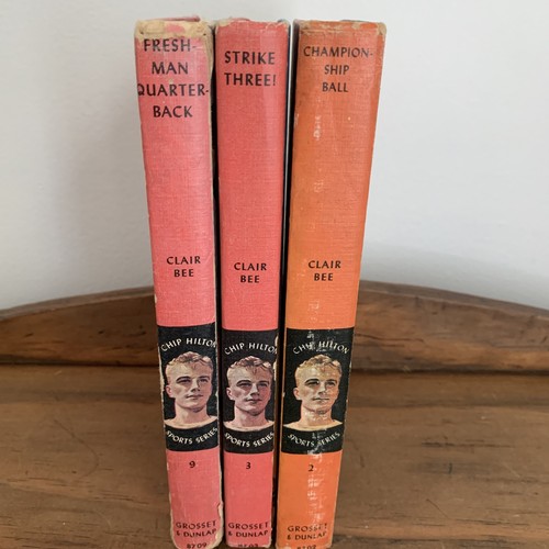 Chip Hilton SPORTS Series Hardback Book Lot 3 Young Adult Clair Bee Vtg 1948-52 - Picture 5 of 7