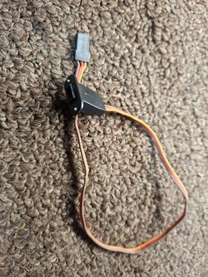 1pc 12'' Charge Lead For JR, Spectrum, HiTec, Airtronics Z. See descr