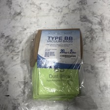 Reinlichkeit Type BB Vacuum Bags 20 pack for Oreck Canister 2 Filters