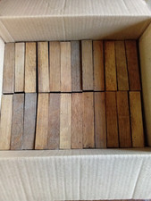 Reclaimed Wood Parquet Finger Flooring - 75  Fingers - each block 115 x 23 x 9mm