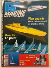 Revue RC MARINE N°153 12/2003 Plan FLASH(Offshore furtif) Valvidia 2°partie
