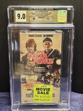The Delta Force VHS CGC 9.0, 1986, Media Chuck Norris, Motor City Collection