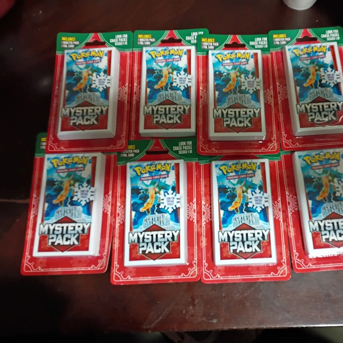 Preços baixos em Pokémon TCG Ex Crystal Guardians Lacrado pacotes