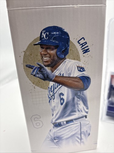 Lorenzo Cain Bobblehead Kansas City Royals 2014 ALCS MVP 8/23/24 - Picture 6 of 8