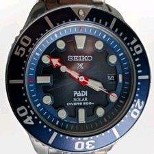 Seiko Prospex PADI Solar 200m v157-0df0 Dive Watch Blue Dial