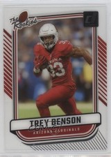 2024 Panini Clearly Donruss Clearly The Rookies Trey Benson #18 04mf