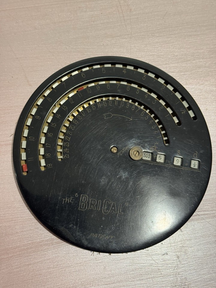 The British Calculator / BriCal adding machine